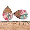 Resin and Walnut Pendants FIND-R051-15C-3
