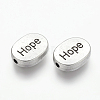 Tibetan Style Alloy Beads TIBEB-A32064-AS-RS-2
