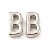 Platinum Plated Alloy Beads PALLOY-CJC0001-64P-B-1