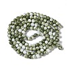 Baking Paint Glass Bead Strands GLAA-H031-01A-13-3
