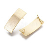 Brass Stud Earring Findings KK-N233-015-NF-2