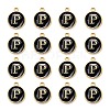 Golden Plated Alloy Charms ENAM-S118-02P-2