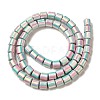 Polymer Clay Beads Strands CLAY-H006-04J-2