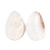 Natural Freshwater Shell Big Pendants SHEL-T020-02-3