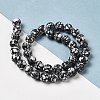Synthetic Gemstone Dyed Beads Strands G-P507-03B-05-2