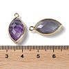 Natural Fluorite Pendants G-B009-01G-03-3