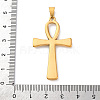 Ion Plating(IP) 304 Stainless Steel Pendants STAS-L216-41G-01-3
