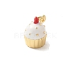 Brass Enamel Pendants KK-L239-045G-01-1