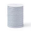 Round Waxed Polyester Cord YC-G006-01-1.0mm-33-1