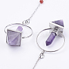 Chakra Gemstone Pyramid Dowsing Pendulums G-F515-01A-2