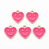 Alloy Enamel Charms X1-ENAM-T016-12-RS-4