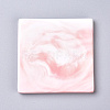 Marble Pattern Porcelain Cup Coasters AJEW-WH0121-53A-1