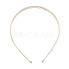 Alloy Double Hair Band Findings AJEW-WH0304-25A-LG-1