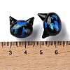 Handmade Foil Glass Beads LAMP-D005-01B-3