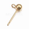 304 Stainless Steel Stud Earring Findings LS-X-STAS-G137-17G-1
