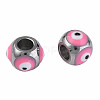 201 Stainless Steel Enamel Beads STAS-N087-59-04P-2