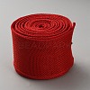 10 Yards Burlap Ribbon OCOR-WH0100-77-2