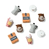 10Pcs 5 Styles Silicone Beads SIL-CJ0003-13-8