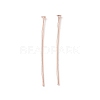 Brass Flat Head Pins LS-X-KK-WH0058-03B-RG-1