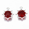 Faceted Glass Pendants GLAA-S191-002-S-NR-3