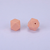 Hexagonal Silicone Beads SI-JX0020A-84-1