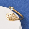 304 Stainless Steel Cuff Open Rings RJEW-D337-01D-G-1