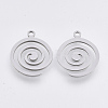 Non-Tarnish 201 Stainless Steel Pendants X-STAS-T044-83P-1