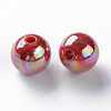 Opaque Acrylic Beads MACR-S370-D10mm-A14-2