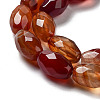 Natural Red Agate Beads Strands G-P520-C21-01-4