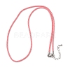 2MM Round Nylon Milan Cord Necklace Makings MAK-F038-C-P-2