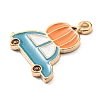 Thanksgiving Day Alloy Enamel Pendants X-ENAM-D060-02F-KCG-3