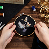 3Pcs Linen Cross Stitch Fabric DIY-DC0003-81A-3