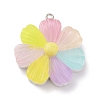 Opaque Resin Pendants RESI-C022-01-1