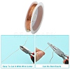 Copper Jewelry Wire CWIR-CW0.6mm-14-4
