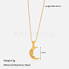304 Stainless Steel Pendant Necklaces for Women FS-WG3C5F5-14-1