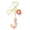 Alloy & Resin Pendant Decorations HJEW-YW00401-02-1