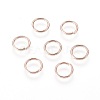 304 Stainless Steel Open Jump Rings X-STAS-O098-01RG-16-1