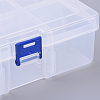 Plastic Bead Storage Containers X-CON-R006-19-4