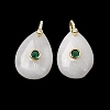 Natural White Jade Pendants GG-CBA7610-07G-01-1