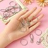 10Pcs Iron Swivel Snap Hooks Clasps IFIN-YW0003-39-5