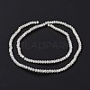 Electroplate Glass Faceted Rondelle Beads Strands EGLA-D020-3x2mm-05-3