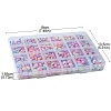 Craft Style Acrylic Beads Sets MACR-FS0001-68-6