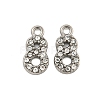 304 Stainless Steel Pendants STAS-L080-002P-08-1
