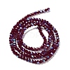 Opaque Glass Beads Strands EGLA-A035-P3mm-L02-2