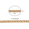 304 Stainless Steel Cuban Link Chains CHS-CJ0001-28G-2