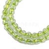Handmade Foil Lampwork Beads Strands FOIL-K003-06B-12-3