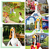 1Pc Polyester Articulated Goose Wings AJEW-WR0003-40-5