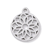 Non-Tarnish 304 Stainless Steel Charms STAS-K286-01E-P-1