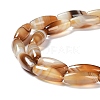 Natural Banded Agate Beads Strands G-G0001-D01-4