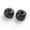 Dyed Natural Wood Beads X-TB092Y-5-2